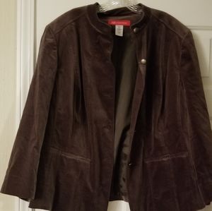 Anne Klein Velvet Jacket